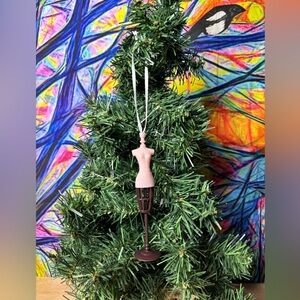 Mannequin Christmas Ornament